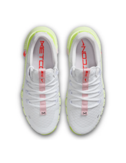 Women's Nike Free Metcon 5 ‘White/Bright Crimson’ (Pink/Volt) pas cher