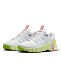 Women's Nike Free Metcon 5 ‘White/Bright Crimson’ (Pink/Volt) pas cher