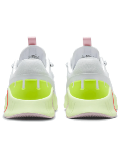 Women's Nike Free Metcon 5 ‘White/Bright Crimson’ (Pink/Volt) pas cher