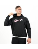 Nike Air Brushed Fleece Hoodie (Black/Pink Foam) Profitez des Offres !