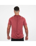 Men's Nike Dri-Fit Rise 365 Running TechKnit ADV Short Sleeve T - Shirt (Maroon) JUSQU'A -70%! 