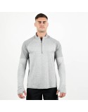 Nike Dri Fit Element 1/2 Zip Long Sleeve Top (Grey Fog) pas chere