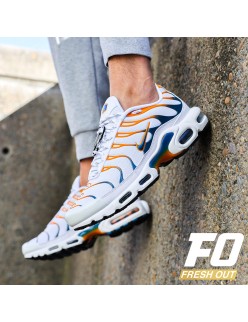 Men’s Nike Air Max Plus TN ‘White/Marina-Kumquat’ Par le système avancé 