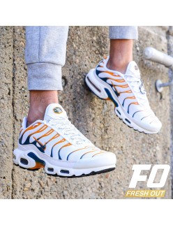 Men’s Nike Air Max Plus TN ‘White/Marina-Kumquat’ Par le système avancé 