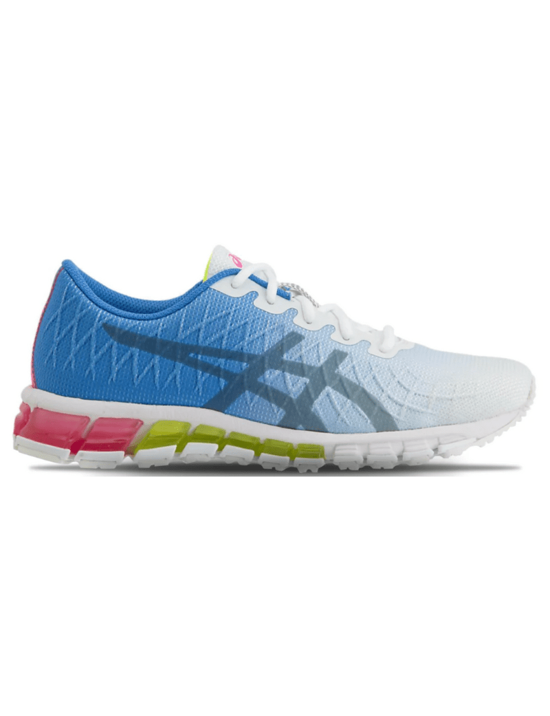 Women’s Asics Gel-Quantum 180 4 ‘White/Stone Grey’ (Jelly Bean) pas chere