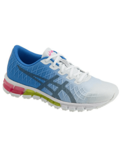 Women’s Asics Gel-Quantum 180 4 ‘White/Stone Grey’ (Jelly Bean) pas chere