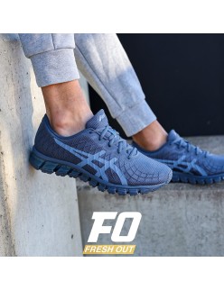 Men's Asics Gel-Quantum 180 4 'Tarmac/Steel Blue' plus qu'un jeu 