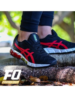 Men’s Asics Gel-Quantum 180 5 ‘Black/Classic Red’ suggérées chez