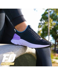 Women’s Nike React Phantom FK 2 ‘Black/Lilac-Barely Grape’ Par le système avancé 