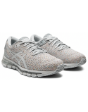 Women’s Asics Gel-Quantum 360 Knit 2 ‘Mid Grey/Glacier Grey’ (Glitter Grey) rembourrage situé sous