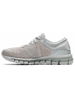 Women’s Asics Gel-Quantum 360 Knit 2 ‘Mid Grey/Glacier Grey’ (Glitter Grey) rembourrage situé sous