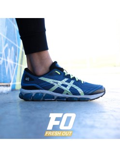 Men’s Asics Gel-Quantum 360 VII 7 ‘Light Indigo/Lime Green’ de pas cher