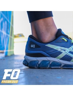 Men’s Asics Gel-Quantum 360 VII 7 ‘Light Indigo/Lime Green’ de pas cher