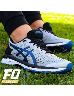 Men’s Asics Gel-Kayano 23 'Silver/Imperial/Black’ (Electric Blue) votre