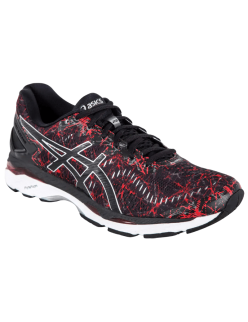 Men’s Asics Gel-Kayano 23 'Vermilion/Black/Silver’ brillant des détails fins