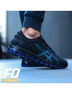 Men's Asics Gel-Quantum 180 3 MX 'Black/Dive Blue' (Blue Illusion) pas cher 