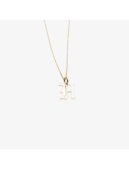 melody ehsani initial "h" necklace (gold) Venez acheter