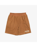 mens pleasures equator shorts (camel) Venez acheter