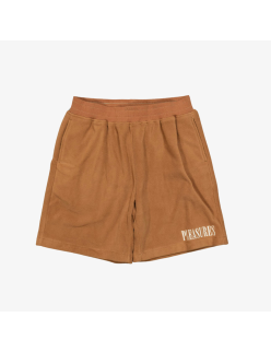 mens pleasures equator shorts (camel) Venez acheter