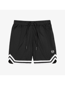 mens sergio tacchini spazio banda mesh short (black beauty) sur le site 