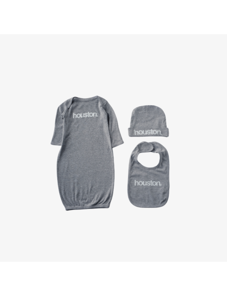 kids premiumgoods. baby gift set (heather grey) paiement sécurisé