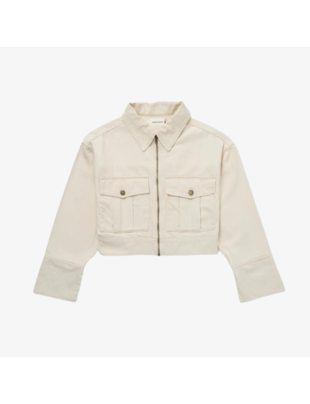 womens honor the gift oversized workman jacket (bone) sur le site 