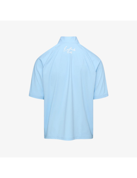 mens eastside golf tech 1/2 zip mockneck s/s (clear sky) à prix réduit toute l'année