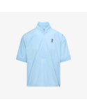 mens eastside golf tech 1/2 zip mockneck s/s (clear sky) à prix réduit toute l'année