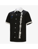 mens mitchell & ness x eastside golf shooting button up s/s (black) Vous souhaitez 