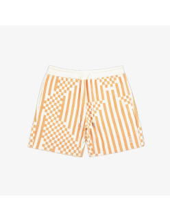 mens sergio tacchini piastrella terry cabana shorts (canyon sunset) soldes