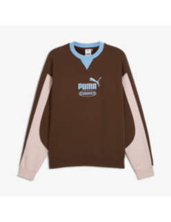 mens puma x kidsuper crewneck (espresso brown) Venez acheter