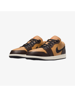 gradeschool jordan 1 low se (flax/black) Venez découvrir notre 