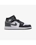 gradeschool jordan 1 mid (black/iron grey) l'achat 