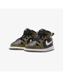 toddler jordan 1 mid (black/white/olive) sélection de produits