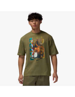 mens jordan s/s tee (medium olive) Le MVP de beaucoup