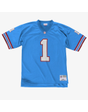 mens mitchell and ness warren moon jersey (blue) france