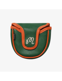 malbon golf hunt club mallet cover (green/orange) outlet