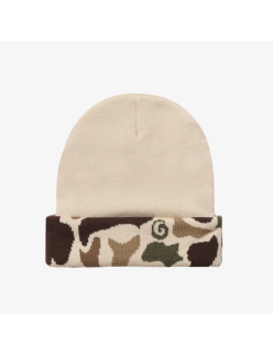 mens malbon golf ghost beanie (sand) la colonne vertébrale