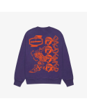 mens pas de mer stoned island crewneck (purple) pas cher 