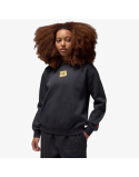 womens jordan brooklyn fleece hoodie (black) Faites des économies