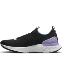 Women’s Nike React Phantom FK 2 ‘Black/Lilac-Barely Grape’ Par le système avancé 