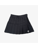 womens premiumgoods. tennis skirt “monogram” (black) la chaussure