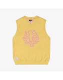 mens malbon x keith haring sweater vest (yellow) Toutes les collections ici