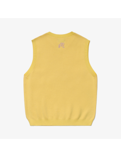 mens malbon x keith haring sweater vest (yellow) Toutes les collections ici