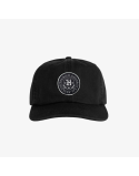 mens premiumgoods. strap back cap “crest” (black) du meilleur 