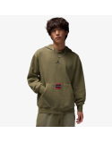 mens jordan brooklyn fleece hoodie (olive) prix