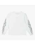 mens pleasures fiery heavyweight l/s (white) Paris Déstockage Promo