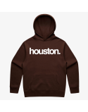 mens premiumgoods. houston. pullover hoodie (chestnut/white) Dans la société mordern