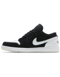 Men’s Nike Air Jordan 1 Low SE ‘Black/Black-Multi Colour-White’ (Diamond) la colonne vertébrale