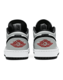 Men’s Nike Air Jordan 1 Low 'LT Smoke Grey/Gym Red-White’ 2023